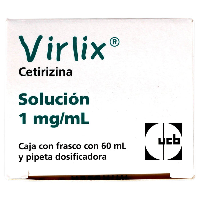 Virlix Infantil Solución 1Mg/Ml 60Ml (Cetirizina) - WeCare Pharma