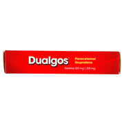 Dualgos 325Mg/200Mg Con 20 Tabletas (Paracetamol/Ibuprofeno) - WeCare Pharma