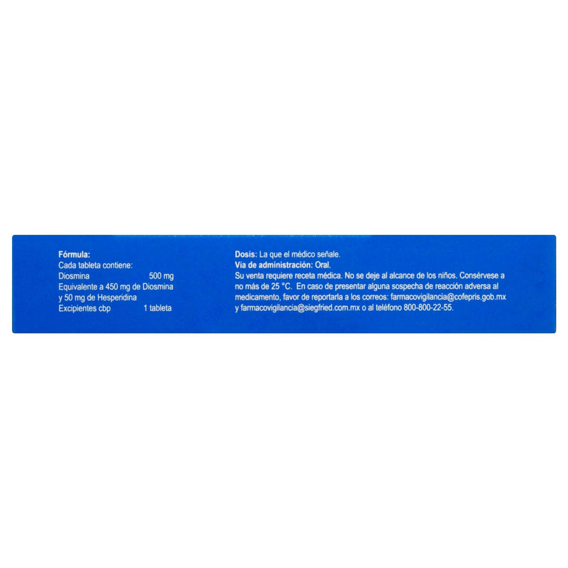 Espidorm 500Mg Con 20 Tabletas (Diosmina) - WeCare Pharma