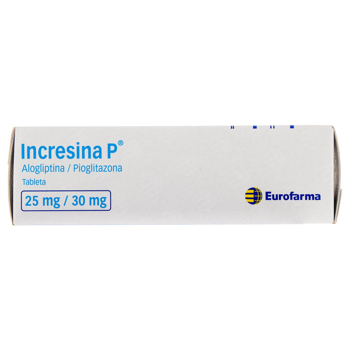 Incresina P 25Mg/30Mg Con 28 Tabletas (Alogliptina/Pioglitazona) - WeCare Pharma
