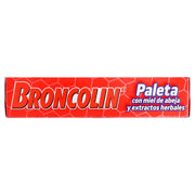 Broncolin Paleta 10G Con 10 Miel-Cereza (Miel Y Extractos Herbales) - WeCare Pharma