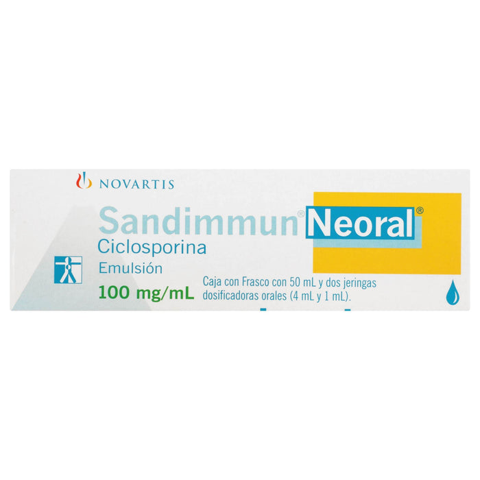 Sandimmun Neoral Vial 100Mg/Ml Con 50Ml (Ciclosporina) - WeCare Pharma