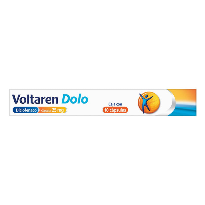 Voltaren Dolo (Diclofenaco) Tabletas 25Mg Con 10 - WeCare Pharma