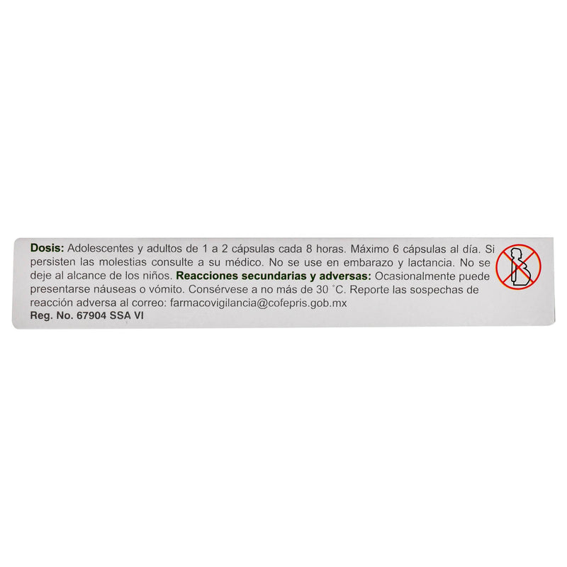 Panclasa 80Mg/80Mg Con 20 Capsulas (Floroglucinol/Trimetilfloroglucinol) - WeCare Pharma