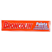 Broncolin Paleta 10G Con 10 Miel-Naranja (Miel Y Extractos Herbales) - WeCare Pharma