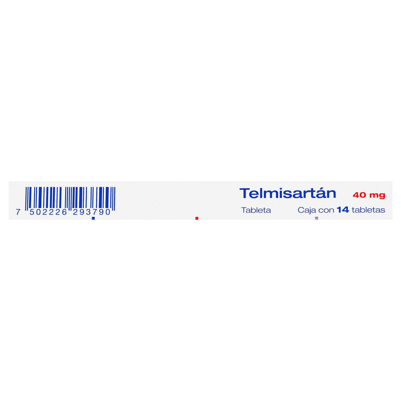 Telmisartan 40Mg Con 14 Alpharma Tabletas - WeCare Pharma