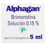 Alphagan P Gotas 0.15% 5Ml (Brimonidina) - WeCare Pharma