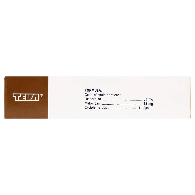 Dolocartigen 50/15Mg Con 30 Capsulas (Diacerina/Meloxicam) - WeCare Pharma