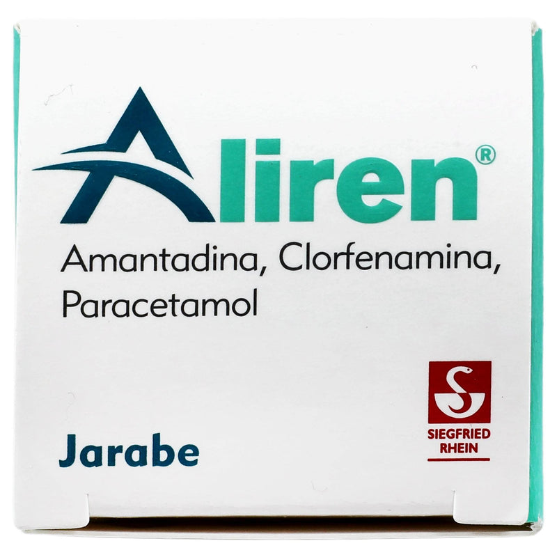 Aliren Jarabe 0.50G/0.02G/3G/100Ml 60Ml (Amantadina/Clorfenamina/Paracetamol) - WeCare Pharma