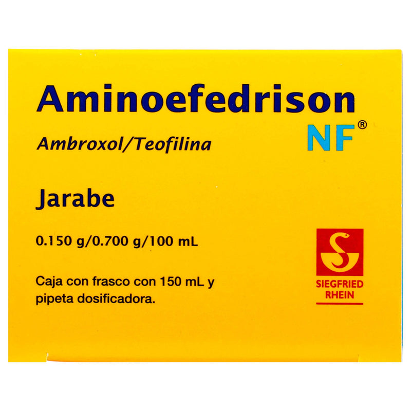 Aminoefedrison Nf Solución 0.7G/0.15G 150Ml (Ambroxol/Teofilina) - WeCare Pharma