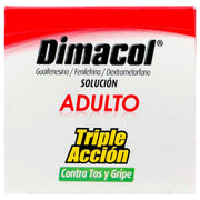 Dimacol Ad Solución 2G/100Mg/200Mg/100Ml 150Ml (Guaifesina/Fenilefrina/Dextrometorfano) - WeCare Pharma