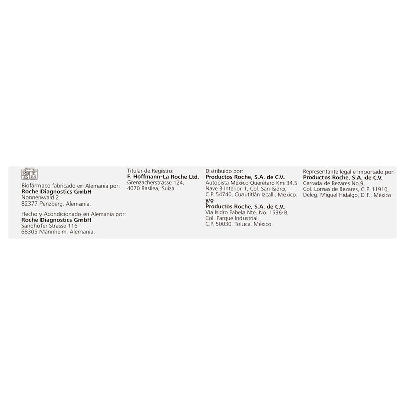 Mircera Jeringa 20Mcg/0.3Ml Con 1 (Metoxipolietilenglicol Epoetina Beta) - WeCare Pharma