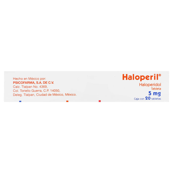 Haloperil 5Mg Con 20 Tabletas (Haloperidol) - WeCare Pharma