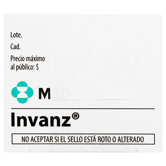 Invanz Frasco 1G Ampulas (Ertapenem) - WeCare Pharma