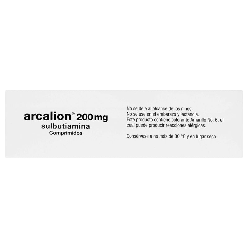 Arcalion 200Mg Con 60 Comprimidos (Sulbutiamina) - WeCare Pharma