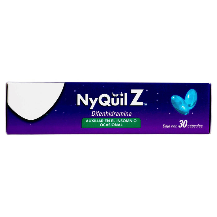 Nyquil Z 25Mg Con 30 Capsulas (Difenhidramina) - WeCare Pharma