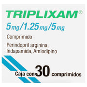 Triplixam 5Mg/1.25Mg/5Mg Con 30 Comprimidos (Periondipril/Arginina/Indapamida/Amlodipino) - WeCare Pharma