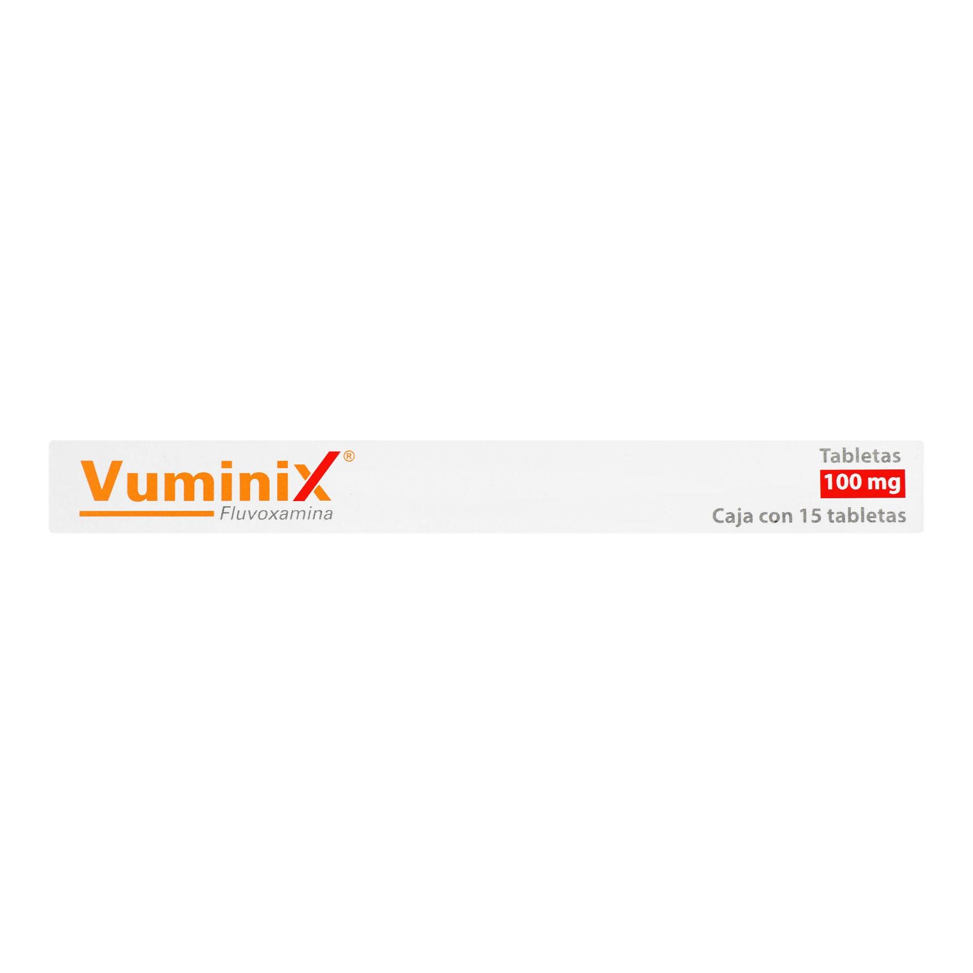 Vuminix 100Mg Con 15 Tabletas (Fluvoxamina) — WeCare Pharma
