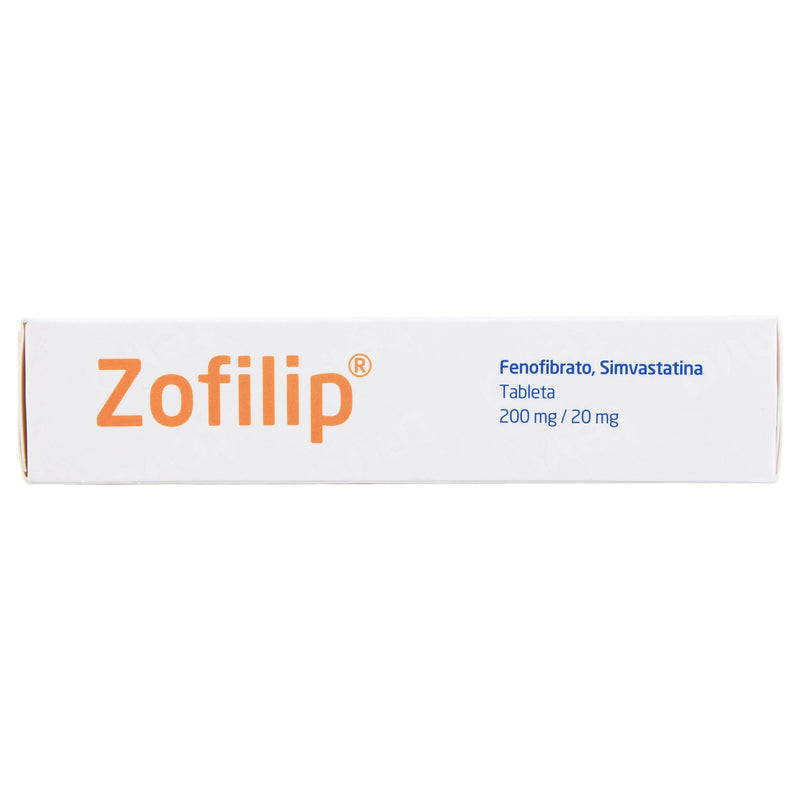 Zofilip 200Mg/20Mg Con 30 Tabletas (Fenofibrato/Simvastatina) - WeCare Pharma