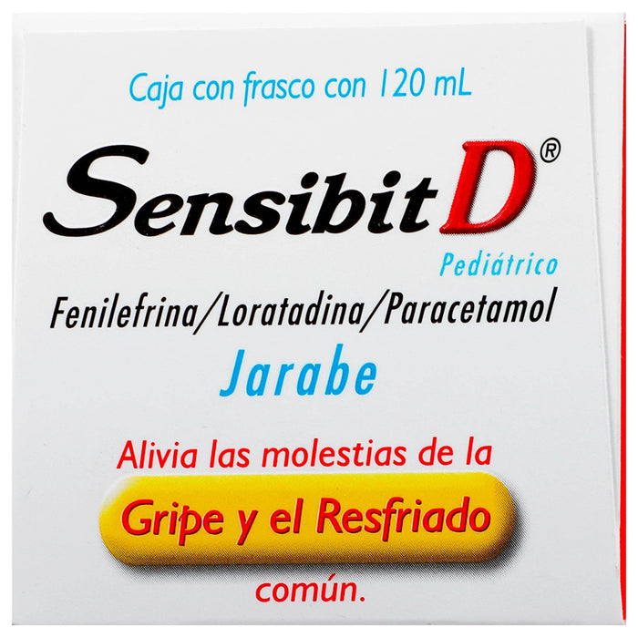 Sensibit D Nf Solución 33.33Mg/16.66Mg/3.3G 120Ml (Loratadina/Fenilefrina/Paracetamol) - WeCare Pharma