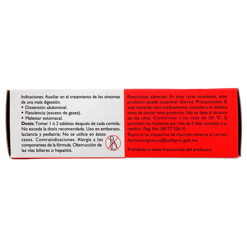 Espaven Enzimatico 130Mg/50Mg Con 50 Tabletas (Dimeticona/Aspegilius/Bilis Bovina/Celulasa) - WeCare Pharma