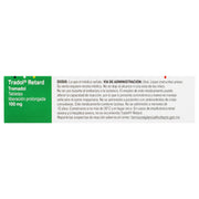 Tradol Retard 100Mg Con 30 Tabletas (Tramadol) - WeCare Pharma