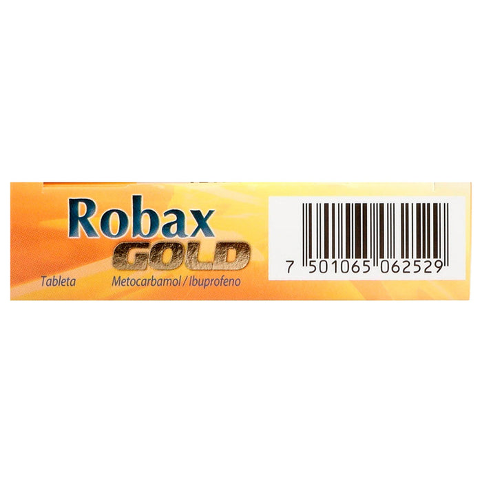 Robax Gold 500/200Mg Con 24 Tabletas (Metocarbamol/Ibuprofeno) — WeCare ...