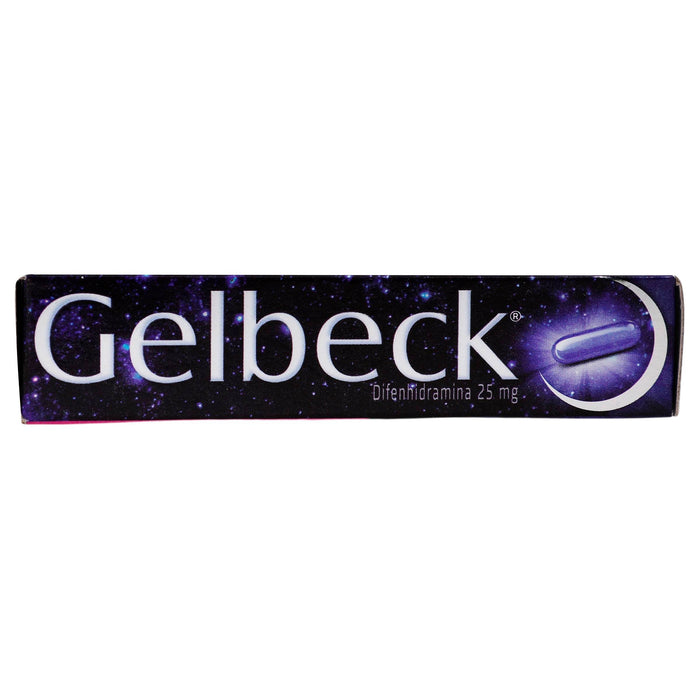 Gelbeck 25Mg Con 10 Capsulas (Difenhidramina) - WeCare Pharma