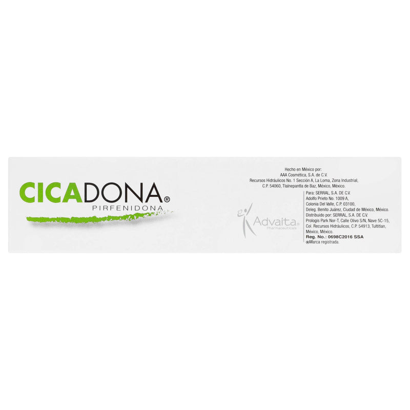 Cicadona (Pirfenidona) Crema 8% 40G - WeCare Pharma