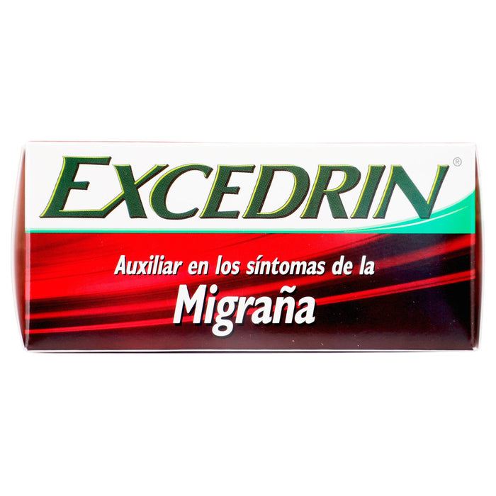 Excedrin Migraña 250Mg/250Mg/65Mg Con 24 Tabletas (Ácido Acetilsalicilico/Paracetamol/Cafeina) - WeCare Pharma