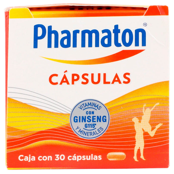 Pharmaton Con 30 Capsulas (Multivitaminas) - WeCare Pharma