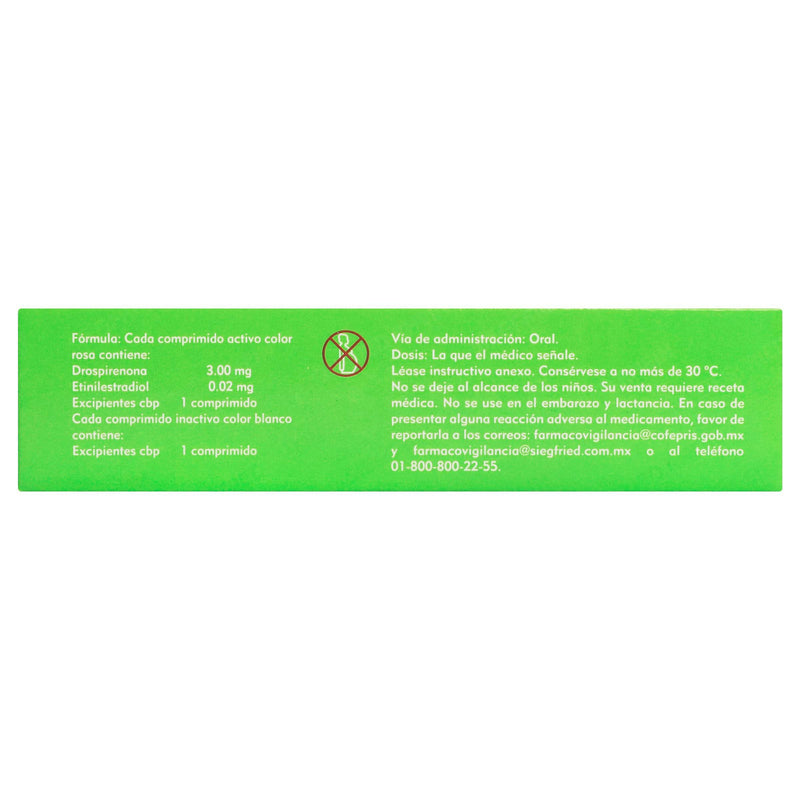 Ilimit 24/4 3Mg/0.02Mg Con 24 Comprimidos (Drospirenona/Etinilestradiol) - WeCare Pharma