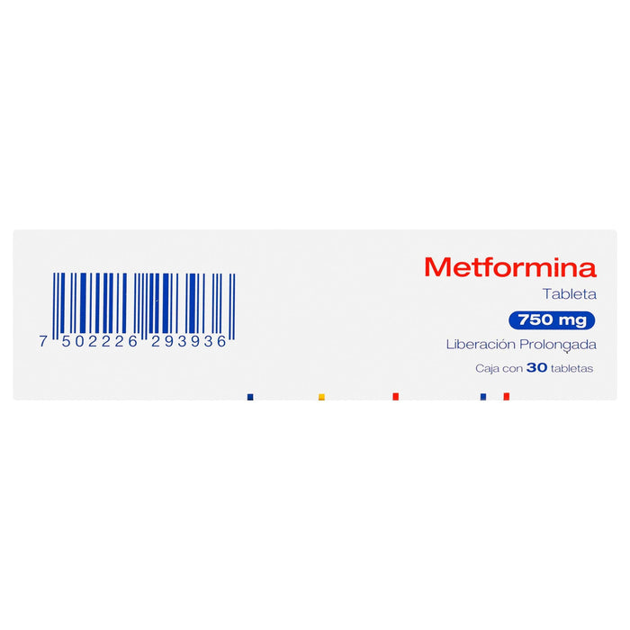 Metformina 750Mg Con 30 Alpharma Tabletas - WeCare Pharma