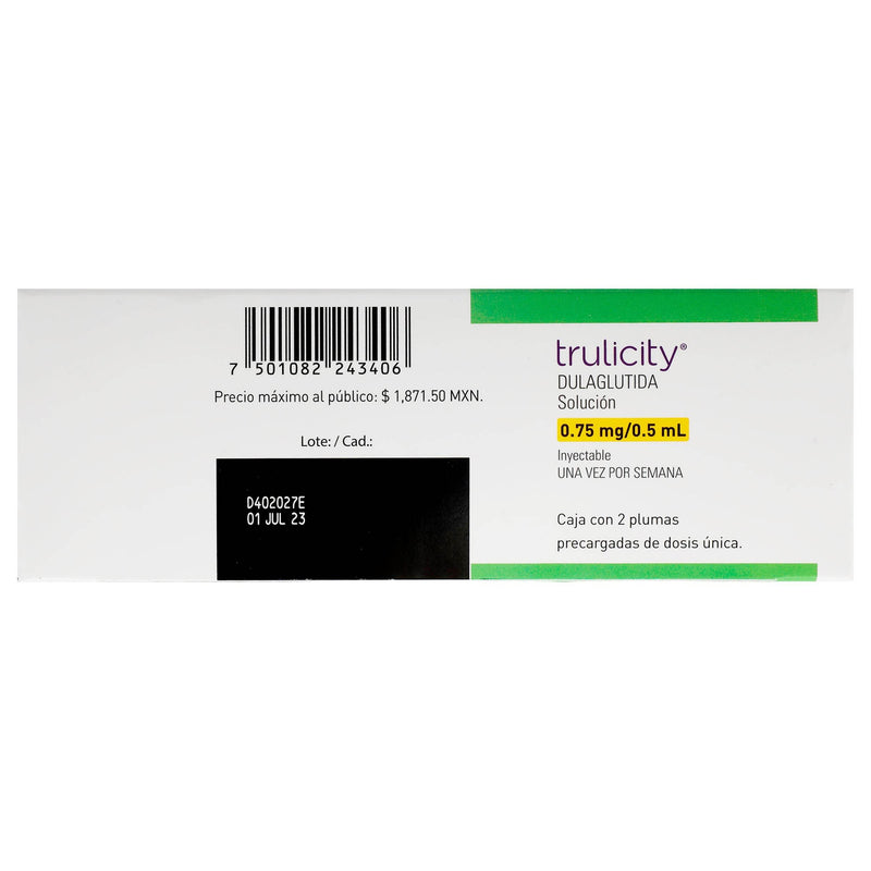 Trulicity Pluma 0.75Mg/0.5Ml Con 2 (Dulaglutida) - WeCare Pharma