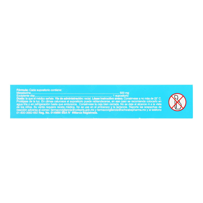 Salofalk Sup 500Mg Con 10 (Mesalazina) - WeCare Pharma