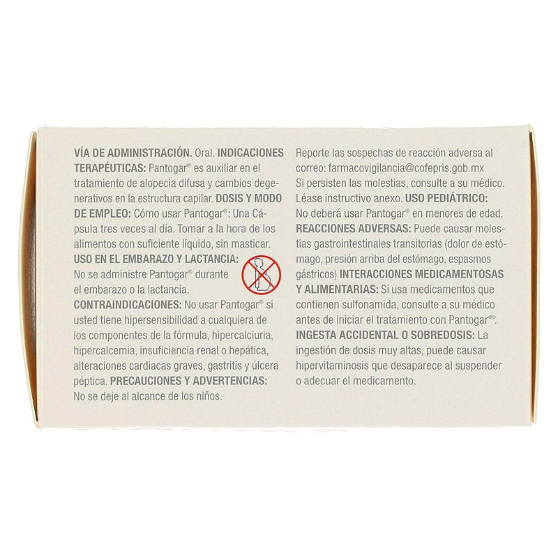 Pantogar Tabletas Caja Con 90 - WeCare Pharma