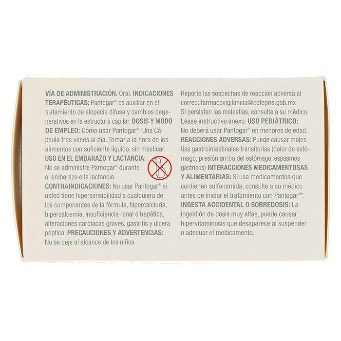 Pantogar Tabletas Caja Con 90 - WeCare Pharma