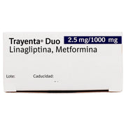 Trayenta Duo 2.5Mg/1000Mg Con 30 Tabletas (Linagliptina/Metformina) - WeCare Pharma