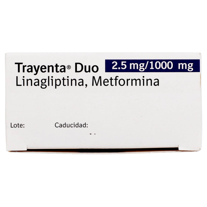 Trayenta Duo 2.5Mg/1000Mg Con 30 Tabletas (Linagliptina/Metformina) - WeCare Pharma