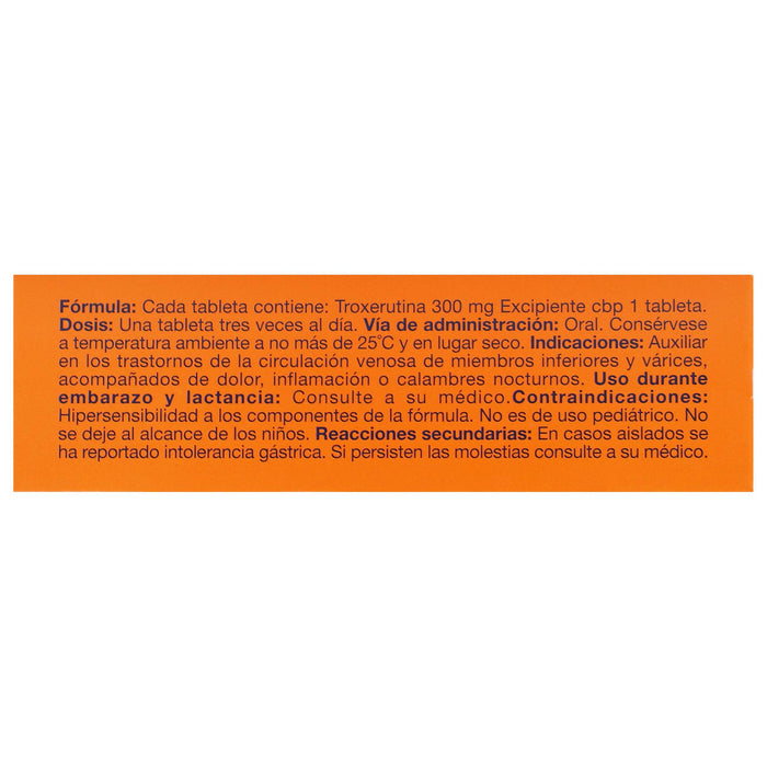 Teboven 300Mg Con 40 Tabletas (Troxerutina) - WeCare Pharma