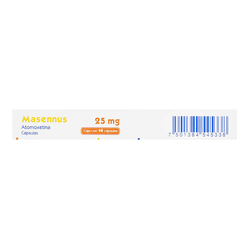 Masennus 25Mg Con 14 Capsulas (Atomoxetina) - WeCare Pharma