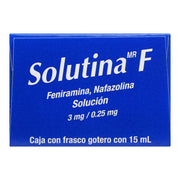 Solutina F Gotas 3Mg/0.25Mg 15Ml (Feniramida/Nafazolina) - WeCare Pharma