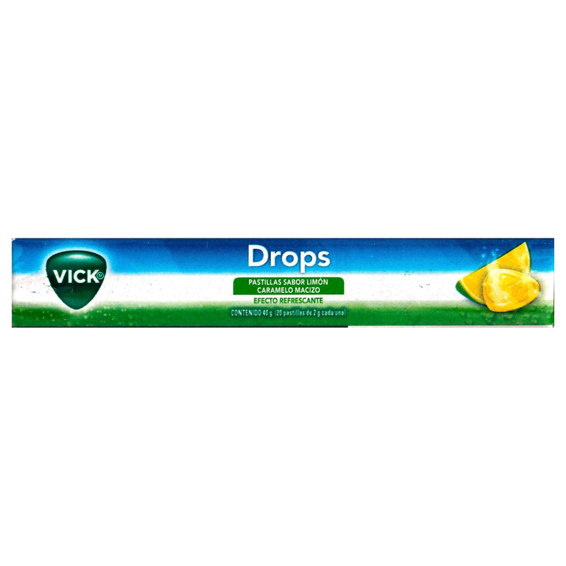Vick Drops Pastillas 2G Con 20 Limon - WeCare Pharma