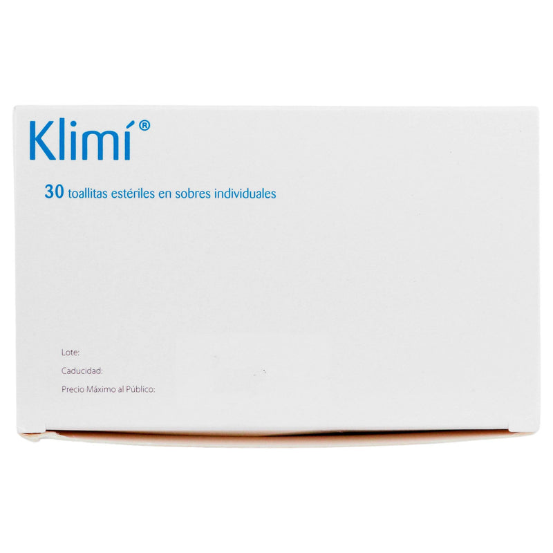 Klimi Toallas Esteriles Parpado-Pestaña Con 30 - WeCare Pharma