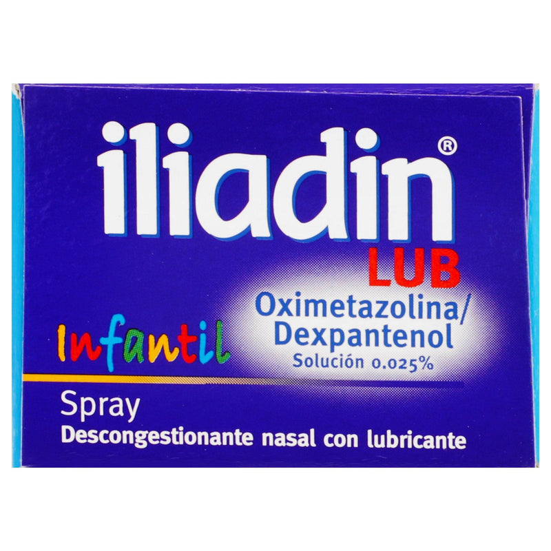 Iliadin Lubricante Inf Spray 0.025% 20Ml (Oximetazolina/Dexpantenol) - WeCare Pharma