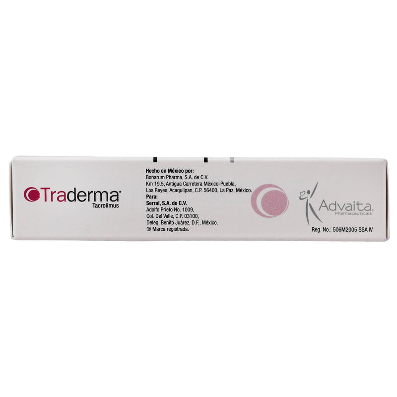 Traderma Ung 0.1% 10G (Tacrolimus) - WeCare Pharma