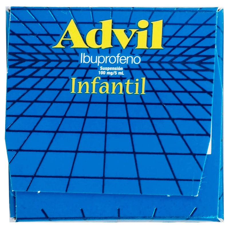 Advil Infantil Suspensión 100Mg/5Ml 100Ml (Ibuprofeno) - WeCare Pharma