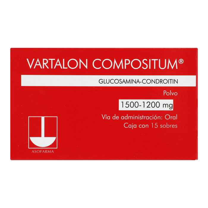 Vartalon Compositum Polvo 1500/1200Mg Con 15 (Glucosamina/Condroitina) 5 - 7501871720552