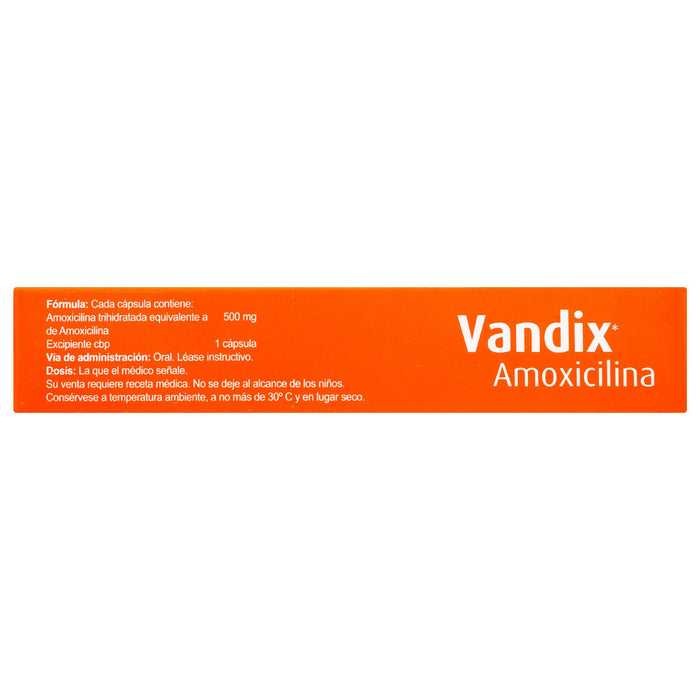 Vandix 500Mg Con 12 Capsulas (Amoxicilina) - WeCare Pharma