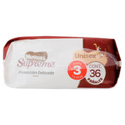Pañal Huggies Supreme Unisex Etapa 3 Con 36 - WeCare Pharma